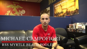 Leukemia survivor overcomes odds for chance to earn title U.S. Marine