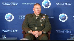 Marine Corps Commandant Participates in National Defense Forum Panel
