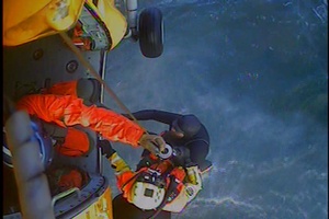 Coast Guard Rescues Surfer near Willapa Bay, Washington