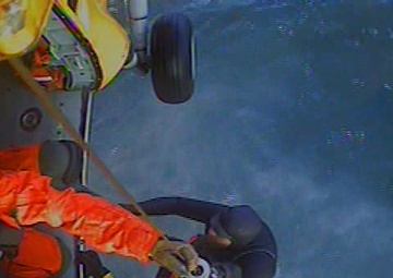 Coast Guard Rescues Surfer near Willapa Bay, Washington