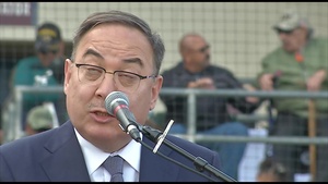 Ambassador H.E. Erzhan Kasykhanov Speaks at Arizona Guard Muster