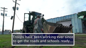 Students Return to School - Super Typhoon Yutu