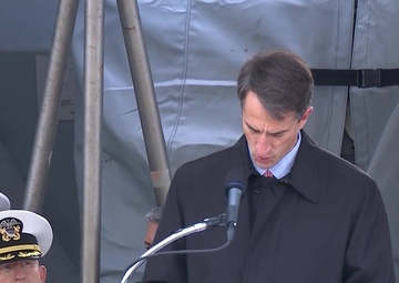 USS Thomas Hudner Commissioning (Edited)