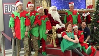 Stallion Soldiers Volunteer at USO Santa Event