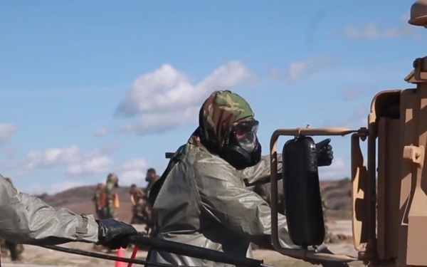 B-roll Chemical Decontamination Steel Knight 19