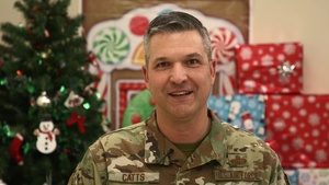 Chief Master Sgt. William Catts Holiday Shout-out