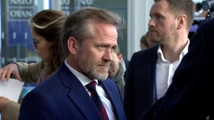 Doorstep at Foreign Ministers meetings - Denmark