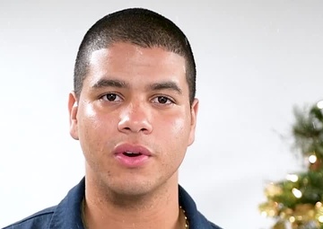 Holiday Greeting - BM2 Romando Miranda (Bronx, N.Y.)