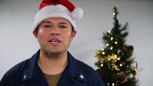 Holiday Greeting - MC3 Rey Villegas (Port Lavaca, Texas)