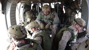 Army Helicopters, Marine Jumpers: Parachute Sustainment Training at Camp Buehring, Kuwait