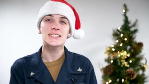 Holiday Greeting - OS3 Dacia Andrade (Vacaville, Calif.)