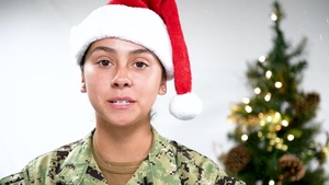 Holiday Greeting - Seaman Mariah Uribe (Murrieta, Calif.)