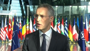 Doorstep by the NATO Secretary General