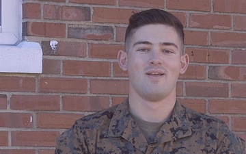 Lance Cpl. Mitchell Emard Good Morning America Shout-out