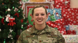Maj. Kelly Womble Holiday Shout-out