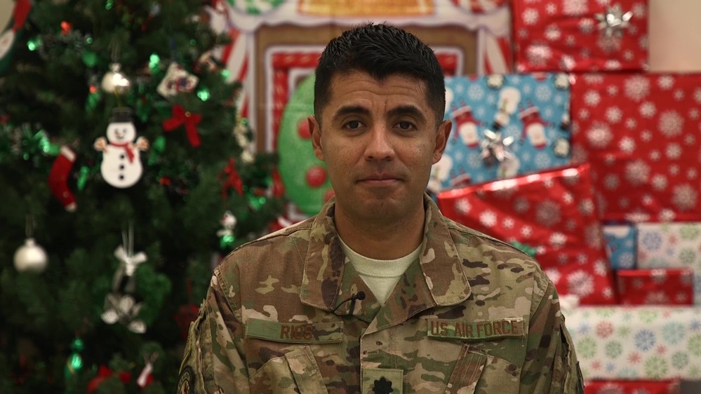 DVIDS - Video - Lt. Col. Sergio Rios Holiday Shout-out