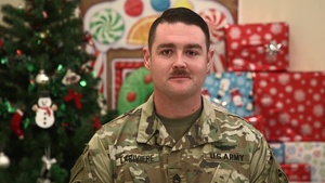 Sgt. 1st Class Jared Lariviere Holiday Shout-out