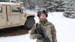 Holiday Greeting; Sgt. Olivia Ferguson