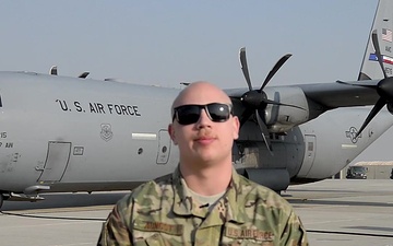 Airman from Pine Grove, PA Shoutout - Bagram