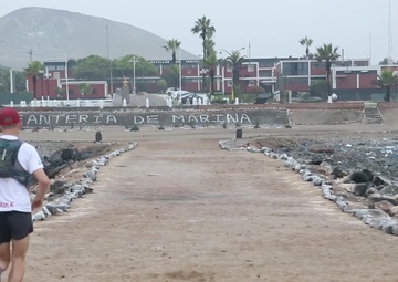 SPMAGTF- Peru Marines run Devil Dog Ultramarathon in Peru