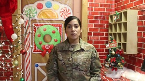 Holiday Greetings - Maj. Sheila Agosto (spanish)