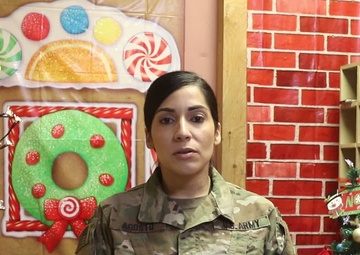 Holiday Greetings - Maj. Sheila Agosto (spanish)