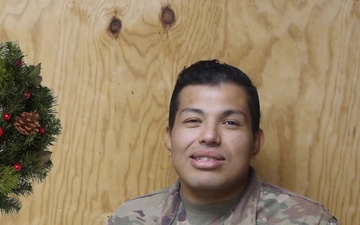 Holiday Greetings - Staff Sgt. Erixs Reyes (spanish)