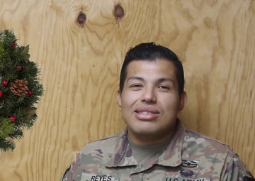 Holiday Greetings - Staff Sgt. Erixs Reyes (spanish)