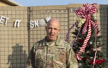 Holiday Greetings - Sgt. 1st Class Michael Garcia (spanish)