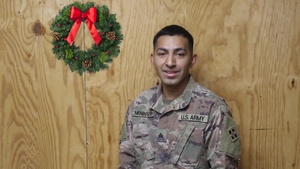 Holiday Greetings - Sgt. Jose Mendozamiranda (spanish)