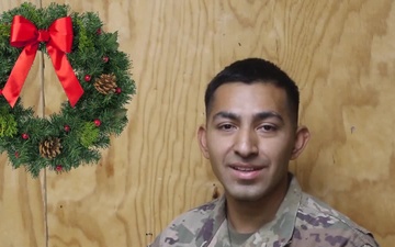 Holiday Greetings - Sgt. Jose Mendozamiranda (spanish)