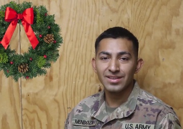 Holiday Greetings - Sgt. Jose Mendozamiranda (spanish)