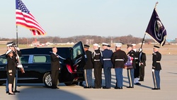 Bush State Funeral Departure
