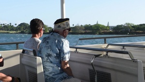 Pearl Harbor Survivor WWII Family and Friends Harbor Tour