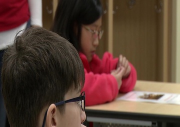 MCAS Iwakuni children participate in Pillowcase Project (B-Roll)