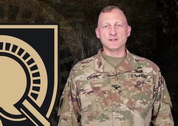 Col. Jeremy Crist Army vs. Navy Shout-Out