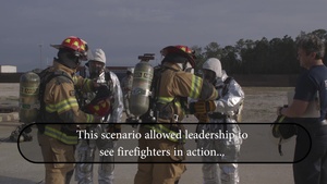 MacDill Leaders in structural burn