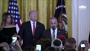 President Trump Delivers Remarks at an Evening Hanukkah Reception