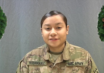 Holiday Greetings Cpl. Rodriguez