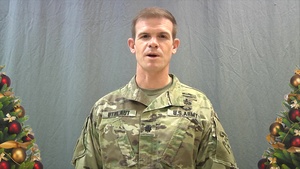 Holiday Greetings Lt. Col. Uthlaut, Colorado Springs, Colo., Afghanistan