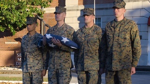 Morning Colors Ceremony