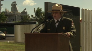Pearl Harbor 77th Remembrance USS Oklahoma Memorial Ceremony