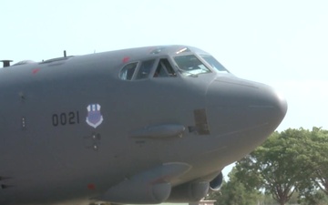 B-52 Stratofortress operations during exercise Lightning Focus at RAAF base Darwin