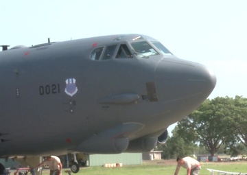B-52 Stratofortress operations during exercise Lightning Focus at RAAF base Darwin