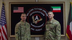 Area Support Group-Kuwait Holiday Shoutout