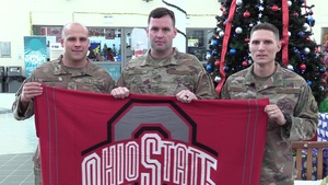 Capt Eric Minshall, MSgt Charles Bishop, TSgt Chris Reed Holiday Shoutout