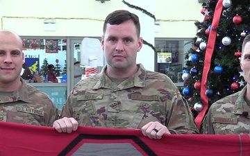 Capt Eric Minshall, MSgt Charles Bishop, TSgt Chris Reed Holiday Shoutout