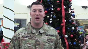 Major Michael Woodhouse Holiday Shoutout