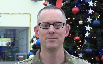 MSgt Daniel Exum Holiday Shoutout