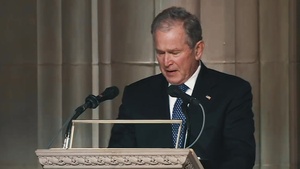 Lying in state President George H. W. Bush